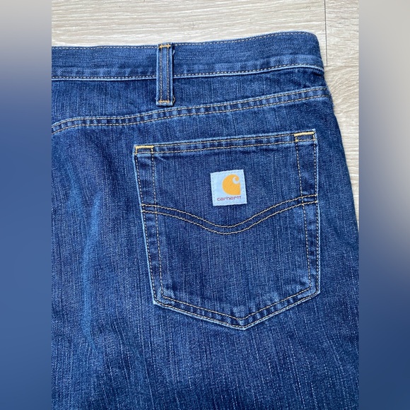 *NWT* Carhartt Men's Size 50Wx32L Relaxed Fit Holter Denim Blue Jean 101483 968 - Picture 7 of 10